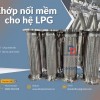 Khớp nối mềm nối bích chịu nhiệt, khớp nối mềm cho máy phát điện, khớp nối mềm cho hệ LPG