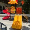 Cầu trượt trẻ em, nhà banh khu vui chơi trẻ em