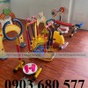 Bộ dụng cụ thiết bị gym mini cho trẻ em mầm non