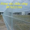 Hàng rào thép hàn mạ kẽm nhúng nóng