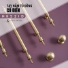 Tay nắm tủ đồng cao cấp kiểu cổ điển NK521D | Zalo 0901 196 552