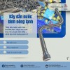 Dây dẫn nước inox, ống mềm cấp nước nóng, dây dẫn nước inox chịu nhiệt