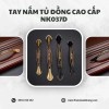 Tay nắm cửa tủ đồng kiểu cổ điển NK037D | Zalo 0901 196 552