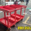 Tủ / kệ để đồ nghề Npro - Xe đẩy 3 ngăn giao hàng trên TQ
