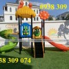 Cầu trượt khu vui chơi trẻ em, cầu trượt liên hoàn giá rẻ