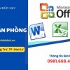 SOẠN THẢO CHẬM, BÁO CÁO LỘN XỘN- BẠN CẦN NÂNG CAO KỸ NĂNG TIN HỌC PHÒNG NGAY BÂY GIỜ!