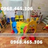 Hang chui tàu hỏa trẻ em, hầm chui nhựa cho bé mầm non