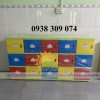 Tủ nhựa đựng cặp mầm non, Tủ đựng balo mầm non bằng nhựa