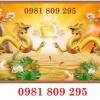 Tranh gạch ốp tường hình rồng 3d 