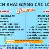 LỊCH HỌC IELTS TẠI CET NĂM 2025 tại TÂN PHÚ 