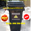 Cách bảo quản và vệ sinh thùng rác nhựa 120 lít 