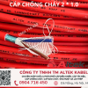 Cáp nguồn, tín hiệu báo cháy, chống cháy 2x1.0 Altek Kabel 