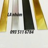Nẹp góc bo tròn nẹp U nhôm nẹp V inox màu la nhôm Inox