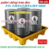 Pallet Nhựa Chống Tràn Dầu 4 Phuy 