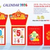 Lịch bloc 2026 - Sang trọng & Tiện ích