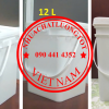 Sỉ lẻ thùng nhựa 10 lít đựng dầu nhờn, vỏ thùng sơn 12 lít, thùng nhựa 16L