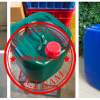 Can nhựa 10 lít đựng kiềm, can 20 lít đựng axit, can nhựa 25 lít đựng nước muối
