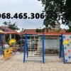 Thang leo trẻ em bằng sắt, thang leo vận động mầm non