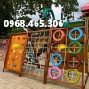 Thang leo gỗ trẻ em, thang leo trèo bằng gỗ cho bé