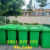 Thùng rác công nghiệp 240L đựng rác ngoài trời giá tốt/ 0963 839 593 Ms.Loan