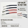 Cáp Solar 4mm Altek Kabel – Chuyên dùng cho hệ thống điện mặt trời Cáp điện mặt trời Solar 4mm² chuy