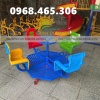 Đu quay 4 con giống trẻ em hàng nhập khẩu