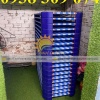 Giường lưới mầm non chân xanh, giường lưới trẻ em giá rẻ