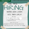 Tuyển Nhân Viên Kinh Doanh Chăm Sóc Nhà Sách