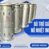 Khớp giãn nở nhiệt inox/ Bù giãn nở đường hơi/ Bù trừ áo khống mặt bích