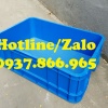 Thùng nhựa nguyên sinh B1, thùng đặc có nắp, khay cơ khí, khay nhựa bít