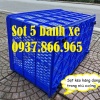 Sọt kéo hàng xưởng may, sọt rỗng 