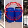 Thùng phuy 220 lít đựng kiềm, vỏ thùng phuy 200 lít, thùng nhựa 120 lít đựng hóa chất