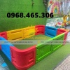 Quây bóng nhựa hình vuông, nhà banh nhựa trẻ em