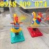 Thú nhún lò xo composite giá rẻ, thú nhún lò xo ngoài trời
