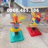 Thú nhún lò xo ngựa, voi, gà cho bé