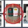 Can nhựa 5 lít đựng mẫu, can 2 lít đựng nước xả, can nhựa 1 lít đựng nước giặt 