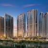 Căn hộ 2 phòng ngủ Eaton Park, Căn góc 2PN 2WC View Panorama ôm trọn view KĐT Rạch Chiếc, giá đầu