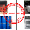 Thùng phuy sắt cũ 220 lít đựng hóa chất, phụ gia, hương liệu 
