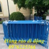 Giá hàng rào chắn di động khổ 1m x 2m