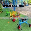 Máy tập gym mầm non, xe đạp 3 bánh mầm non
