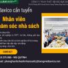Tuyển Nhân Viên Chăm Sóc Nhà Sách - Cơ hội làm việc cho công ty 23 năm 