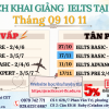 LỊCH HỌC IELTS TẠI CET NĂM 2025 tại TÂN PHÚ    HỌC PHÍ SHOCK NHẤT TẠI QUẬN TÂN PHÚ  THÁNG 09 - Gò Vấ