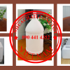 Can nhựa 0,5 lít đựng hóa chất, can 1 lít đựng dung môi, can nhựa 2 lít tròn, can nhựa 5 lít vòi ấn 