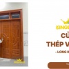 Cửa Thép Vân Gỗ Tại Long Khánh | Lựa Chọn An Toàn & Thẩm Mỹ