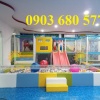 Chuyên lắp đặt khu vui chơi nhà banh trong nhà cho trẻ em