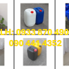Thùng nhựa 20 lít đựng axit : HCL, H2S04, BaC03, CaC03… 