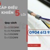 Cáp điện điều khiển tín hiệu 5x0.5/5x0.75/5x1.0/5x1.5 Altek Kabel