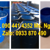 Vỏ thùng phuy sắt nắp hở, thùng phi sắt 220L đựng dung môi 