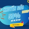 Nhanh tay nạp thẻ MobiFone nhận ưu đãi 50% cuối cùng của tháng