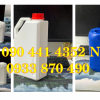 Gía can nhựa 2 lít có vòi ấn, can 5 lít đựng hóa chất nhựa chính phẩm